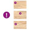 Kitchen Worktop 100 x 63.5 x 4 cm Solid Oak Rectangular