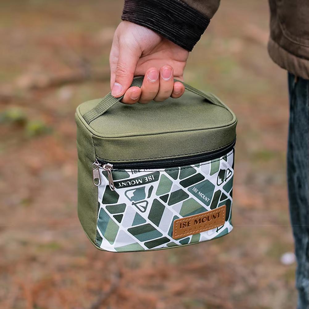 Seasoning Bottle Set Storage Bag Portable BBQ Jar Spice Storage Bag Reusable Picnic Pouch Travel Camping Hiking Picnic Bag