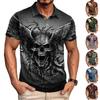 Men's Quick Dry Halloween Short Sleeve T-Shirt with Pocket