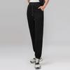 Damen Herbst Winter Lockere Lässige Bequeme Jogginghose Kordelzughose mit Taschen Bündel Fußhose