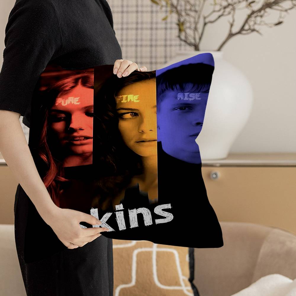 SKINS TV Cushion Cover Pillow Cover Decor Pillowcase Printed Cushion Case for Couch