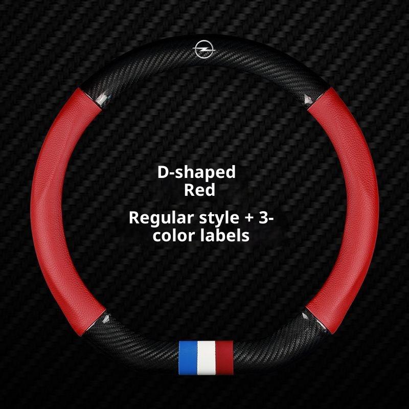 

Чохол на кермо автомобіля для Opel OPCline Astra Corsa Grandland Insignia Mokka Vectra GTC Tigra Vivaro Zafira Авто Аксесуари