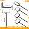 Rainwater Downspout Bracket 2 Pieces Gutter Downspout Extension Brackets Stable Stand Adjustable Accessories For Flood