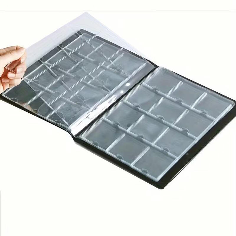 120 Large Pockets Commemorative Coin Collection Album Stamp Storage Book Ancient Coin Collection Scrapbook
