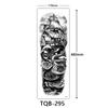 Full Arm Tattoo Sticker, Full Arm Big Picture Tattoo Sticker, Flower Arm Tattoo Sticker Tattoo