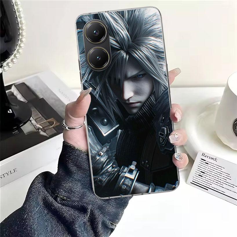 Final Fantasy FF VII Soft Phone Case For Xiaomi Redmi 15C 15 13C 13 Poco X5 X6 X7 F7 Ultra M7 12C 12 10 10C 9C 9A 9T 9 Fundas Po
