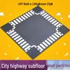 Early Education City Road Baseplate for Young Children - Building Block Accessories