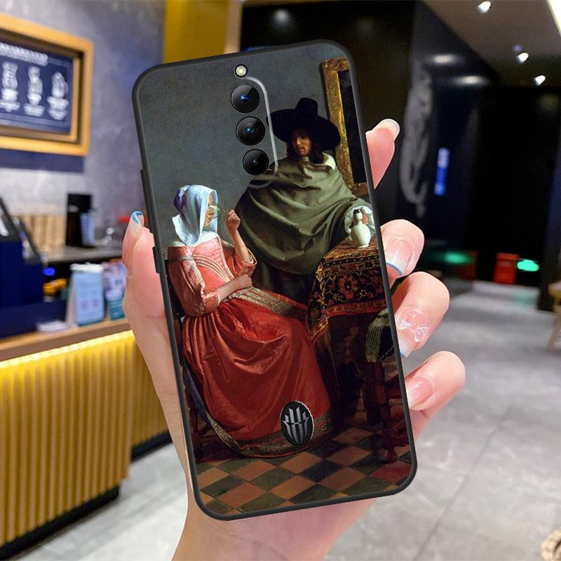 Johannes Vermeer Case For Nubia Red Magic 6S 7S Pro 6 7 8 9 10 Pro 5G 6R RedMagic 8S 9S 8 9 10 Pro Plus Cover
