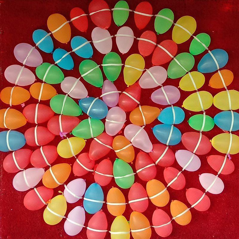 500-Balloon Water Dart Target Set for Kids - Apple-Shaped, Includes Cloth