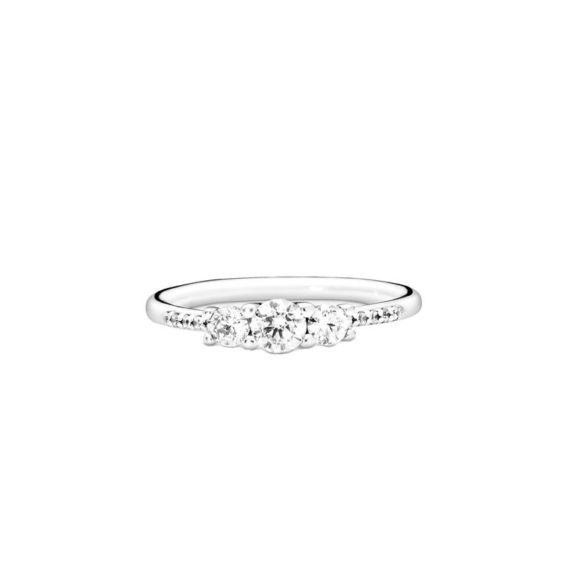 Pandora Anel de Prata 925 Luz de Fada Feminino Prata 196242CZ