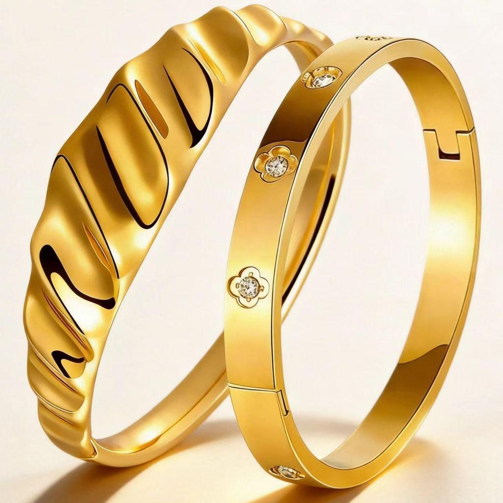 New Heart-Shaped Stainless Steel Bracelet for Girls - Fashionable, Simple, Versatile, Non-Fading Wristband