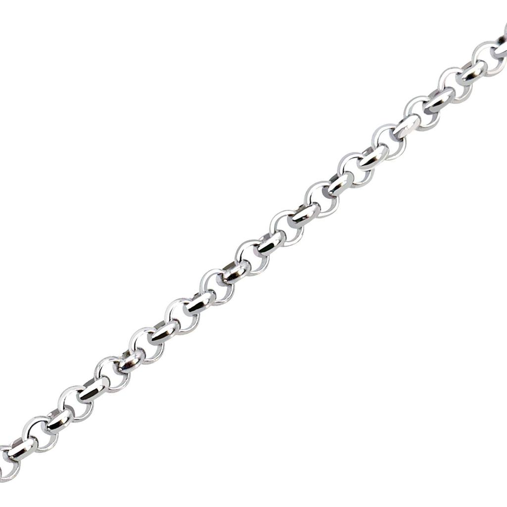 Naszyjnik z łańcuszkiem Łańcuch zwijany Szerokość łańcucha pt850 Platyna Regulator suwakowy Długość łańcuszka Regulowana Długość całkowita 50 cm Waga [Lara Christie] Ok.. 1,9 mm
