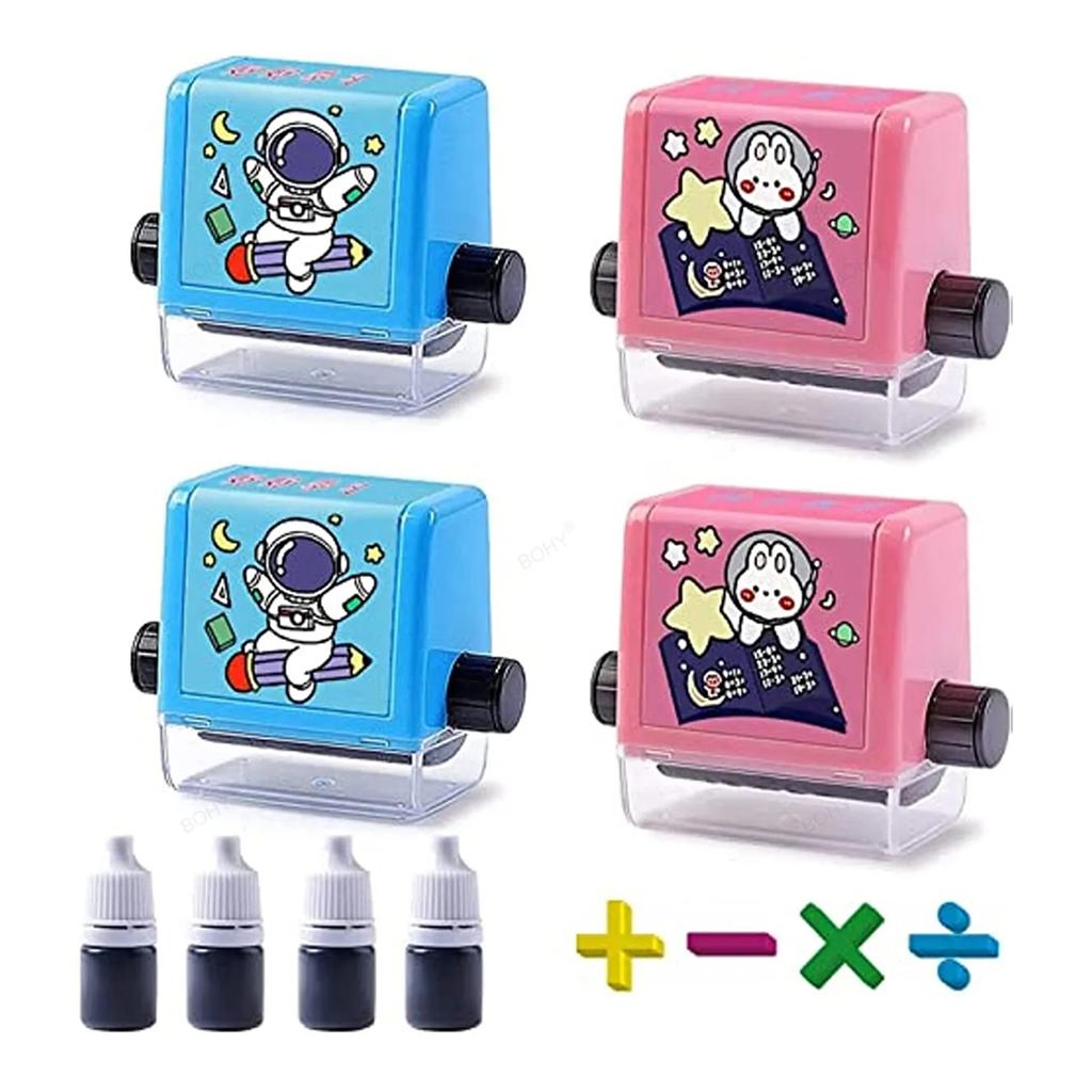 Rolovací razítka pro náhodné procvičování matematiky Vícenásobné otázky z výuky matematiky Domácí potřeby pro učitele