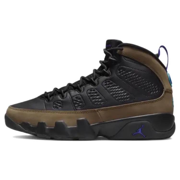 New JORDAN 9 Retro Light Olive Concord CT8019-034