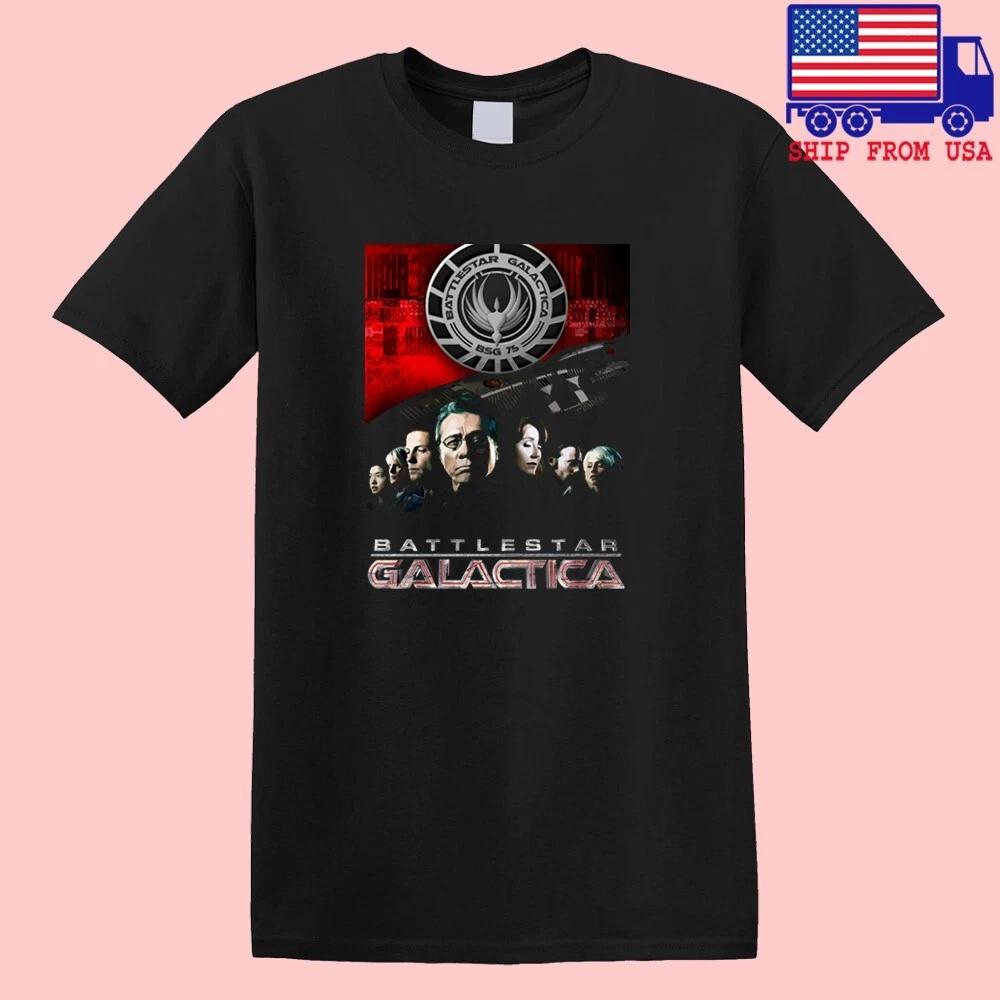 Battlestar Galactica Movie TV SHow Men s Black Size S-5XL L