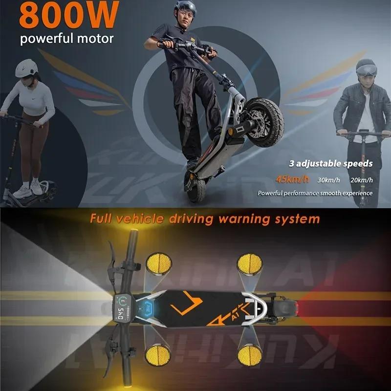 Kukirin A1 Electric Scooter, 800W Motor, 48V 13Ah Battery, Electric Scooter, Max Speed 45KM/H, 45KM Range, Folding Scooter