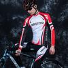Mens Cycling Jersey Shorts Set Long Sleeve Bike Apparel Mountain Road Biking