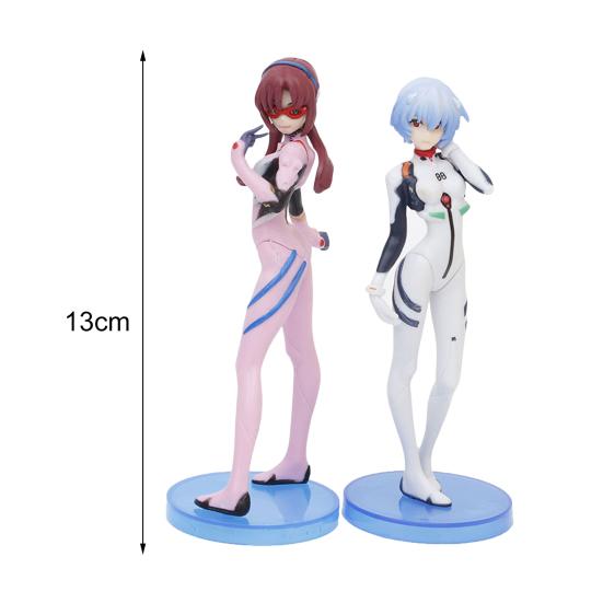 Zhongkaihua Figurine Ayanami Rei de 23 cm - Style Take a Spear - Anime Periphery Figurine Pvc Model Statue Décoration Collectible (23 cm Zhongkaihua Figurine Ayanami Rei de 23 cm - Style Take a Spear - Anime Periphery Figurine Pvc Model Statue Décoration Collectible (23 cm