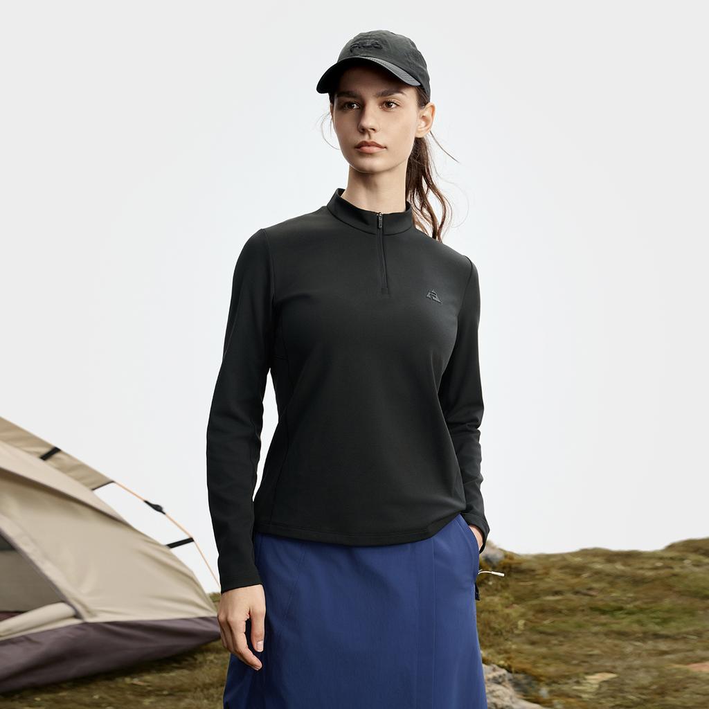 New FILA Explorer T Shirts Women's Pitch Black A11W537201FBK