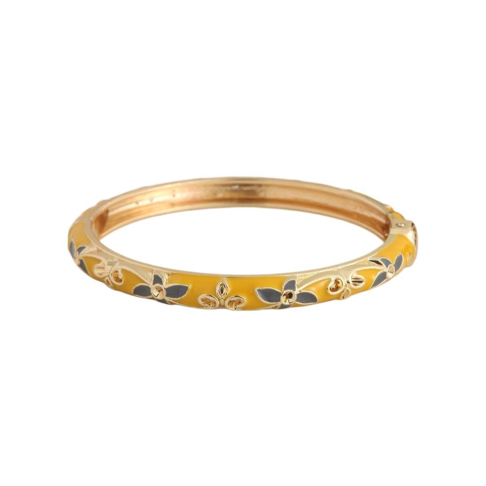 Traditionelles Chinesisches Blumenarmband Emaille Damen Handarmband Geschenke für Frauen Mädchen