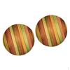 Pack of 2 Table Cover Decor Tablecloth 59" Reusable Colorful Wood