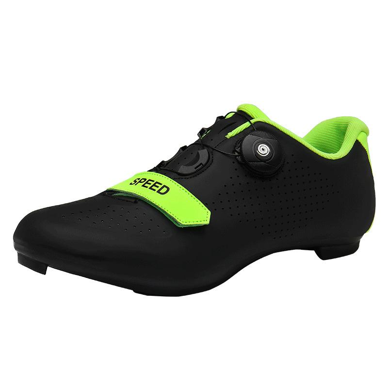 Pantofi de ciclism noi cu încuietori, pantofi de ciclism de șosea pentru bărbați și femei, pantofi de curse puternice, pantofi de ciclism cu încuietori și talpă rigidă