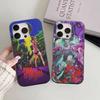 Anime DandadanS Hot New Soft Corrugated Transparent Phone Case For IPhone 17 15 16 11 12 13 14 Pro Max Plus Pro