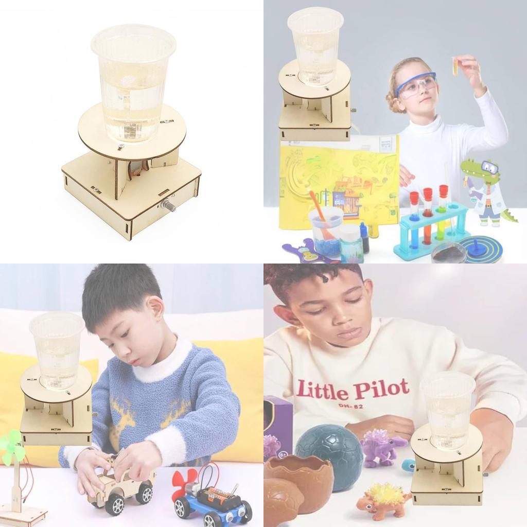 Fun Diy Electric Water Tornado Model For Kids Science Experiment