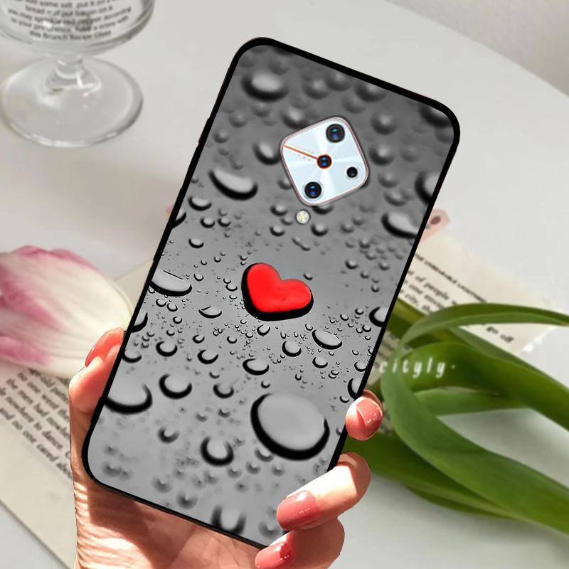 For Vivo V17 Case Cover S1 Pro Silicone Soft Painted Phone Case for VIVO 1920 V17 Russia Case TPU Bumper for vivoV17 V 17 s1Pro