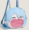 Genshin Impact Xiao Cosplay Itabag Trasparente Grande Capacità Zaino con Zip Borsa a Spalla Messenger