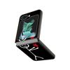 Funny Cute Cartoon Matchman Phone Case For Samsung Z Flip 7 6 5G Galaxy Z Flip4 Z Flip5 Z Flip3 Coque Black Hard PC Shell Protec