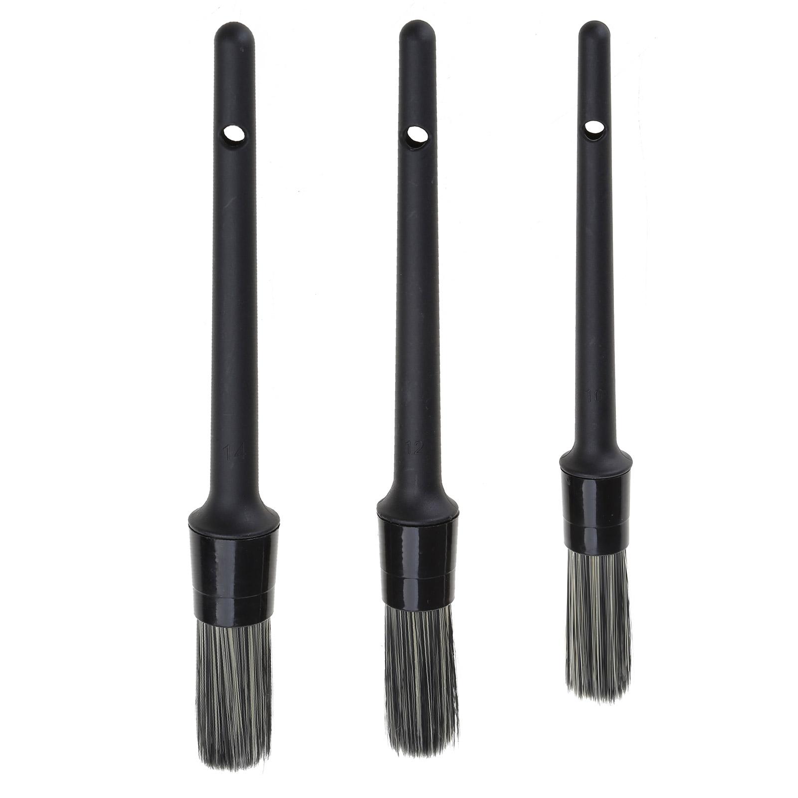 

3PCS Car Detailing Brush Kit Detail Brushes Car Detailing Car Detail Cleaning Brush for Wheel Exterior Interior