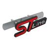 ISPN4 3D Metal ST Line Logo Car Front Grille Emblem Rear Trunk Sticker Badge Decals for Ford ST Fiesta Focus Mondeo Kuga Ranger