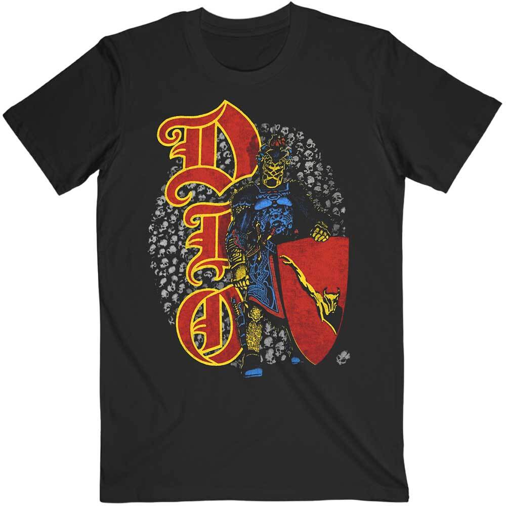 Dio  Skull Warrior  Black T shirt - NEW OFFICIAL Unisex T-Shirt XXXL
