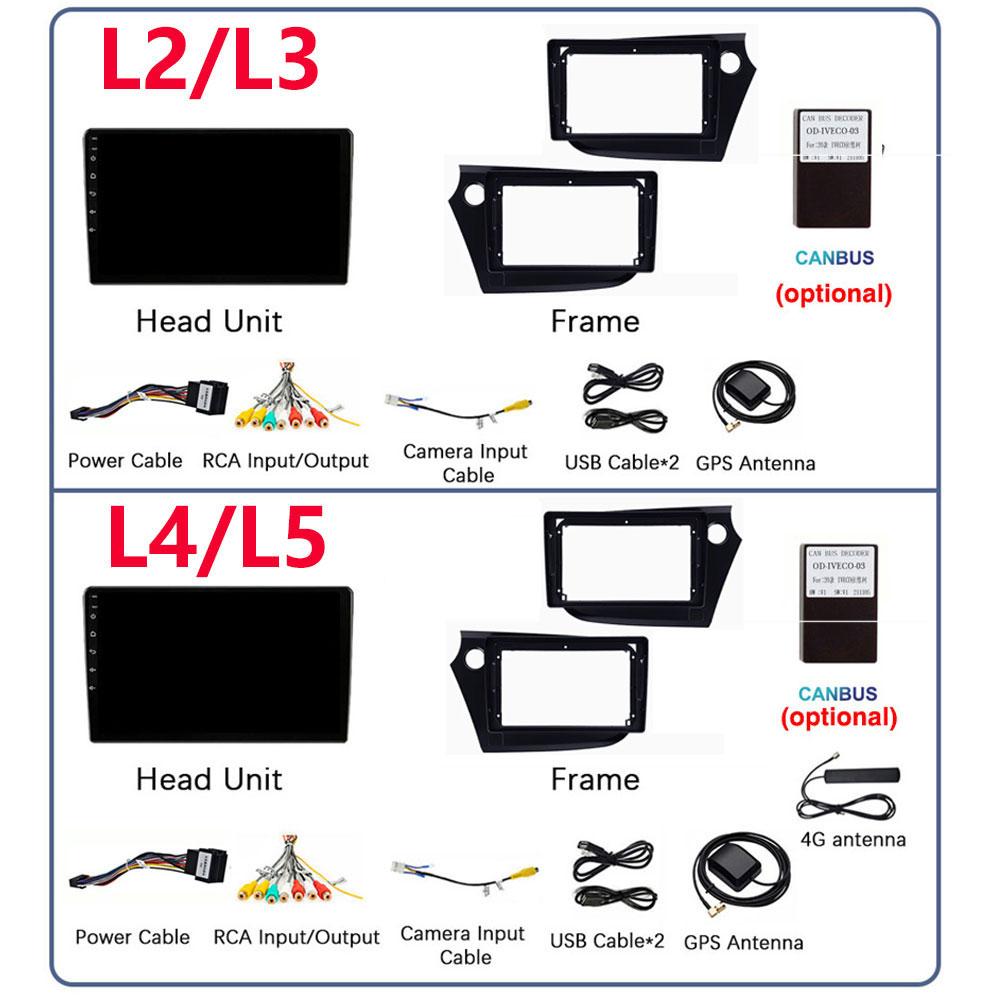9" Android 14 Car Radio For HONDA INSIGHT 2009 - 2014 Navigation GPS Carplay Multimedia Player Auto Stereo 2din DVD 360 Camera