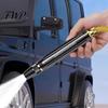 Multi-purpose Hose Nozzle High Pressure Car Wash Booster with Adjustable Spray Mist Settings Garden for Plant Watering Washing Outdoor Cleaning