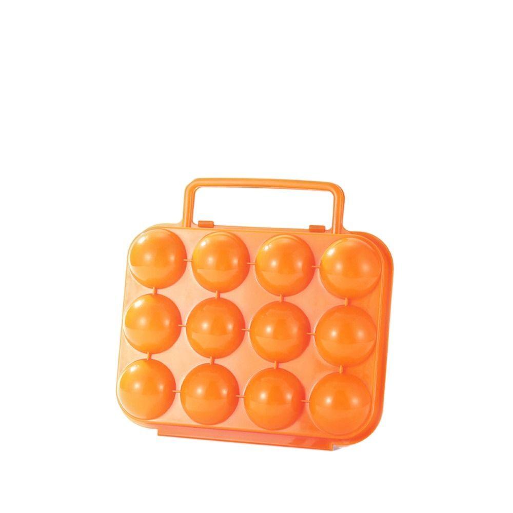 Egg Container Organizer Case Camping 6/12Grid Eggs Box Egg Storage Box Egg Holder Eggs Case