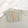 DIY Mini Strickpullover 20cm Puppe Puppe Anzieh mehrere Stile Puppe Pullover Baumwolle Puppe
