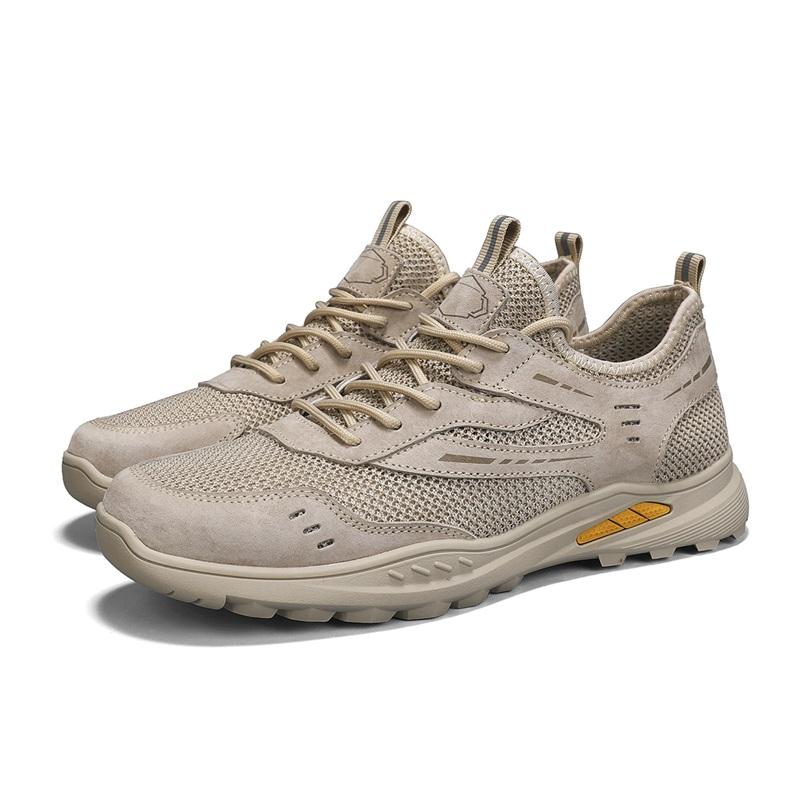

Fashion Lightweight Walking Shoes Classic Casual Sneakers for Mens Mesh Breathable Elastic Lace Shoes Male Workout Sports Running Shoes 39