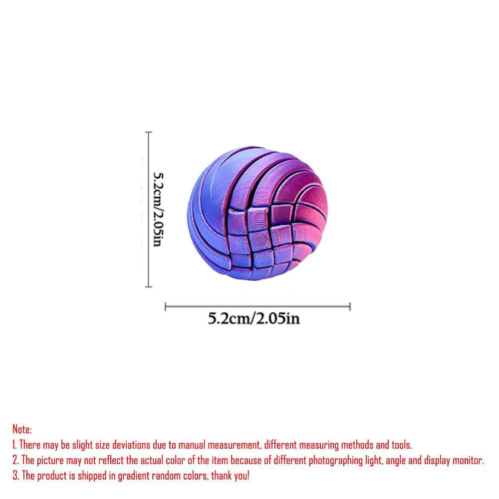 

Слизь Шарик Игрушка-антистресс 3D-печатная Сфер-спираль Игрушка-антистресс Шарик с жидким потоком шестеренок С вращающимся дизайном Игрушки для снятия тревожности Подарок для детей