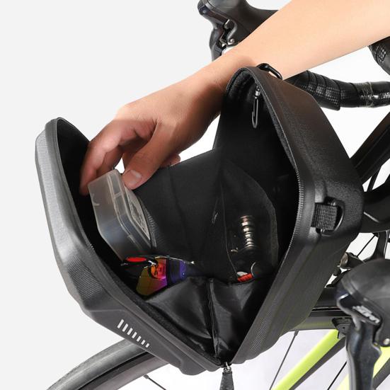 WILD MAN-E8 Lenkertasche Wasserdicht Universal Hartschale Vordere Rahmenstange Aufbewahrungstasche