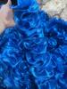 1Meters/lot 10cm Wide Colorful Satin Wave Three-dimensional Lace DIY Performance Costume Dance Dress Skirt Lace