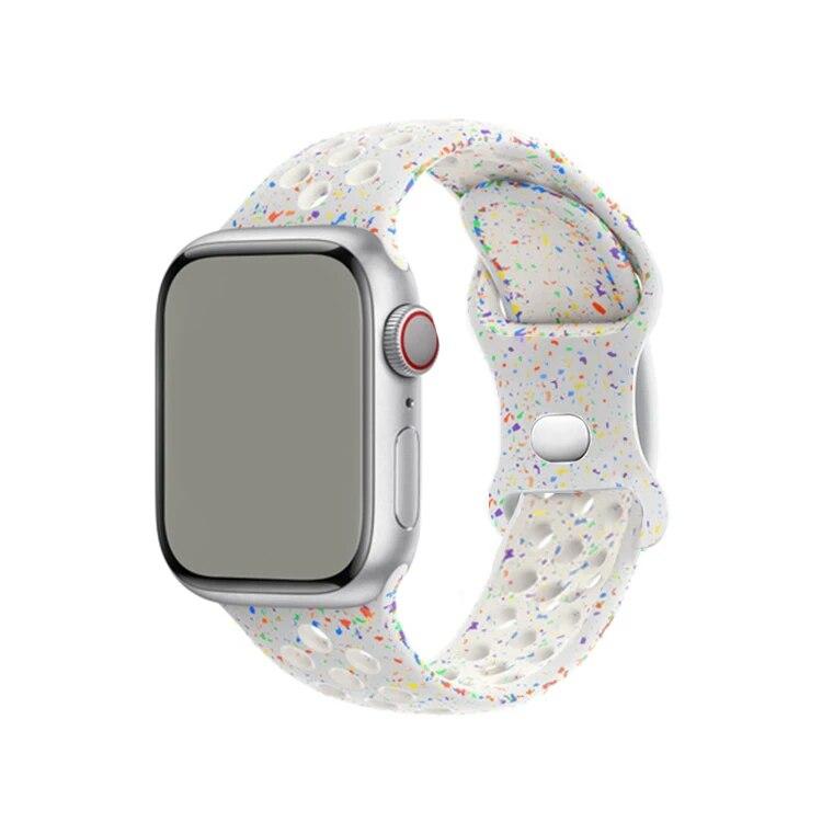 Silicone Strap for Apple Watch Band Ultra2 49mm Series 9 8 7 41mm 45 Mm 38mm 42mm Sport Bracelet iWatch 7 6 SE 5 4 3 44mm 40mm
