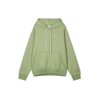 Solid Color Hooded Pullover Sweatshirt Men Tops Green DX1356-386
