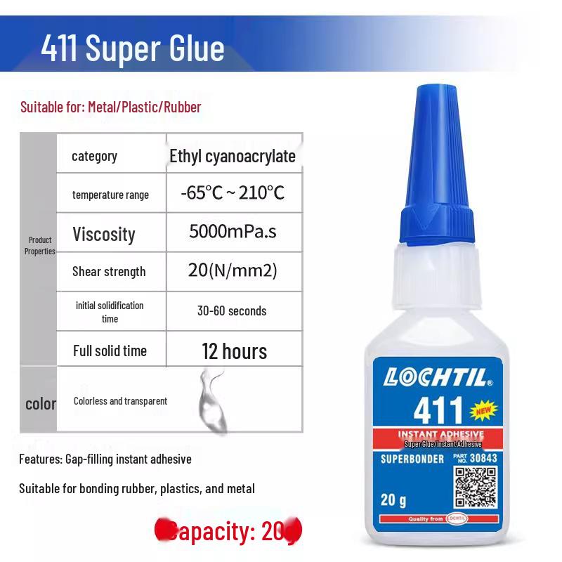 Quick-Drying Glue Collection: Strong Instant Adhesive for Shoes, Metal, and Plastic – Models 401, 403, 406, 416, 460, 495, 496, 498.