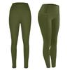 Women's -Lined High-Waist Compression Yoga Pants, Tummy-Control Leggings With Pockets, Warm Fitness Long Pants