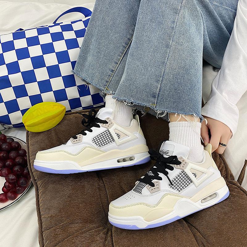Dad shoes women's summer new light fitness running street shot air cushion couple sports shoes men's shoes