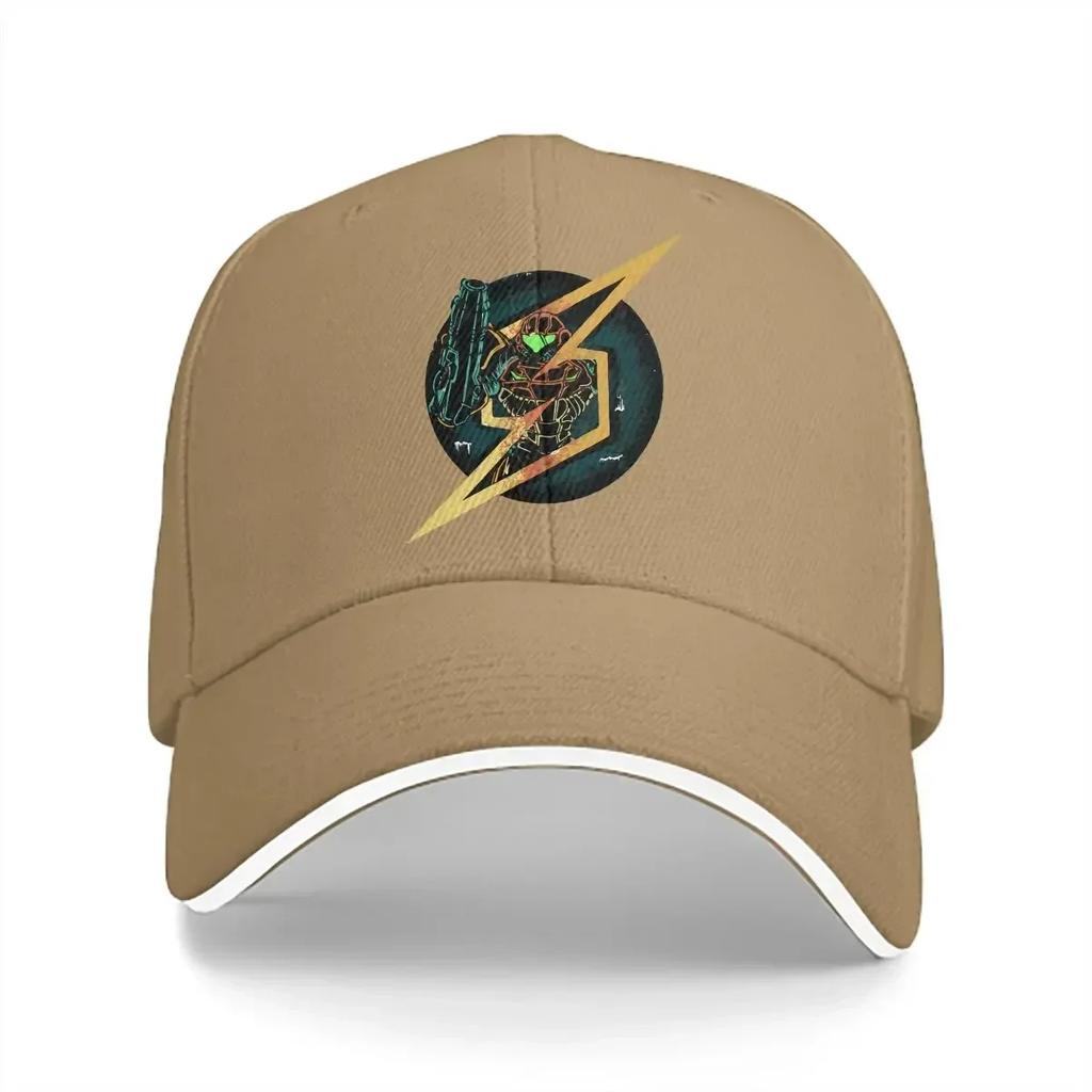 Samus Lightning Ball Baseball Cap Men Hats Women Visor Protection Snapback Super Metroid Caps