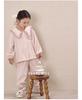 Mori Style Girl's Pajamas: Early Autumn 2025 Lace Peter Pan Collar Set