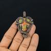 Unakite Pendant, 999 Copper Wire Wrapped Jewelry, Gemstone Jewelry Pendant, Handmade Wedding Gift Jewelry